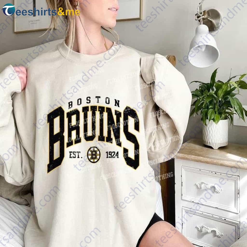 Vintage Boston Bruins Hockey Shirt, Gift for Fan NHL